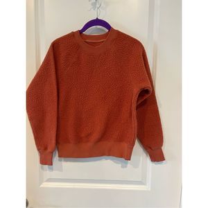 Everlane Women's Faux Wool Long Sleeves Sweater Copper Size XXS